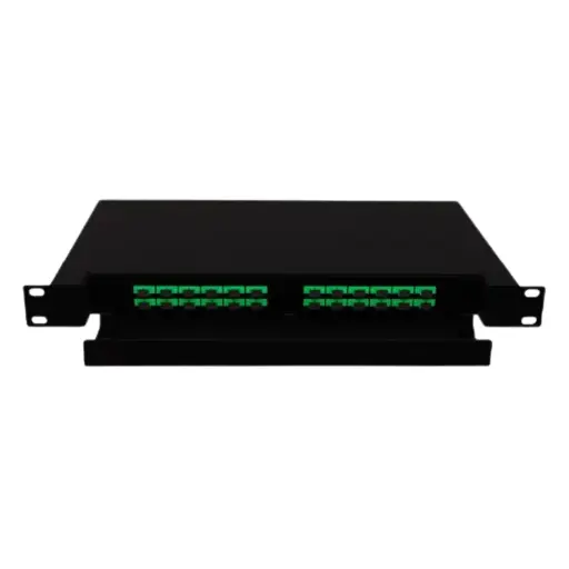[FIBER-ODF-24-1] DISTRIBUIDOR DE FIBRA OPTICA 24 PUERTOS CON ADAPTADOR SC/APC CON PIGTAILS