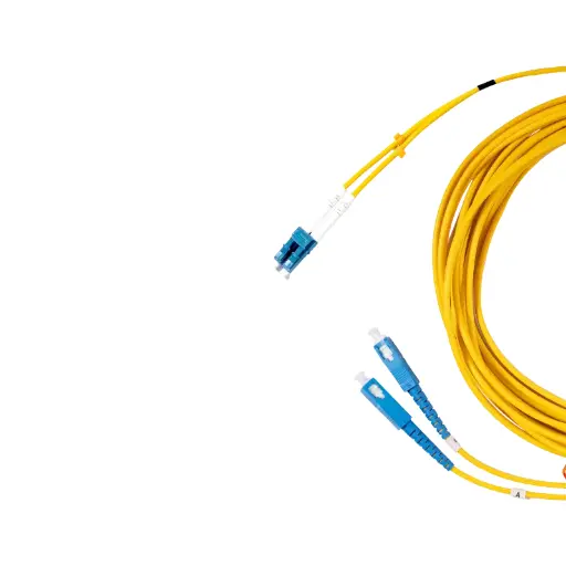 [FO-1500] P. Cord Fo Sc/Pc - Lc/Pc Sm 5 Mts Duplex