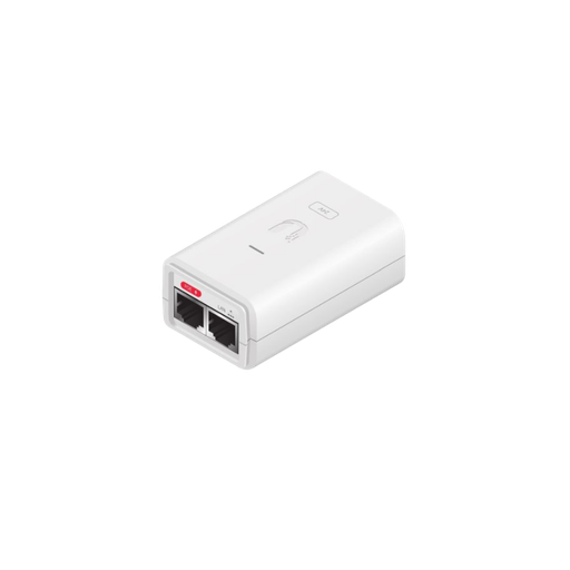 [POE-24-30W-G-WH] Inyector PoE 24V 30W Giga Blanco