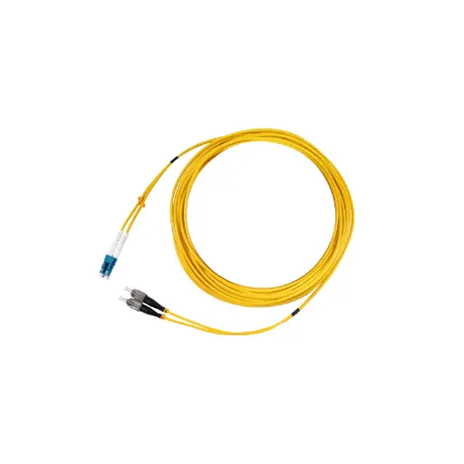 [FO-2382] Patch Cord FO Lc/Pc - Fc/Pc Sm X 1Mts Duplex
