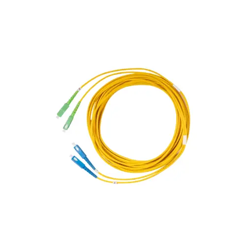 [FO-4167] Patch Cord FO Sc/Apc - Sc/Pc Sm X 3Mts Duplex