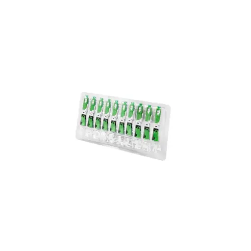 [FO-5627] Conector Sc/Apc Sm Mecanico Pre Integrado (Verde)