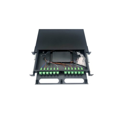 [GLC-BANFO-SCAPC-001] Bandeja fibra óptica C/ Adaptador Sc/Apc Y Pigtail Scapc X24
