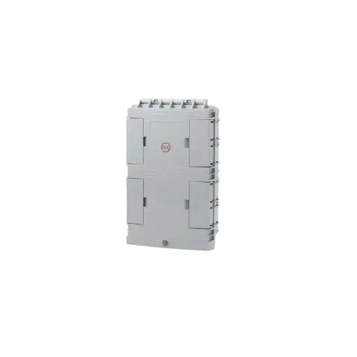 [GLC-FDB-009-01] FDB NAP Caja Exterior Ftth 2X8 Preconnect Split 1X8 C/Sangria + Accesorio P/ Reserva