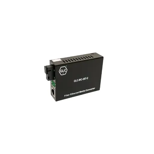[GLC-MC-007-2] MEDIA CONVERTER  10/100M Single fiber SM 1550nm. 20km  SC. No incluye fuente