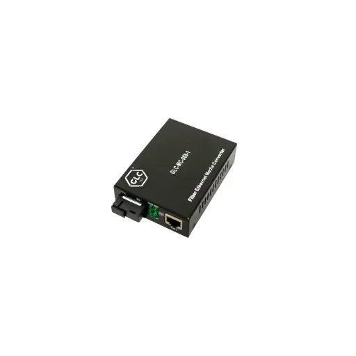 [GLC-MC-008-2] MEDIA CONVERTER 10/100/1000M Single fiber SM 1550nm. 60km SC. No incluye fuente
