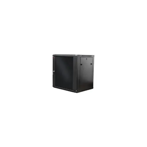[GLC-MURAL-12U500] MURAL SOHO 12U - 500 mm - 19" Pta. Crist./4soportes DESARMADO