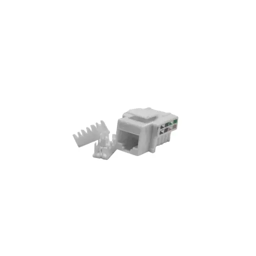[4009] Jack Rj45 110 Idc,A/B, Blanco Cat.6